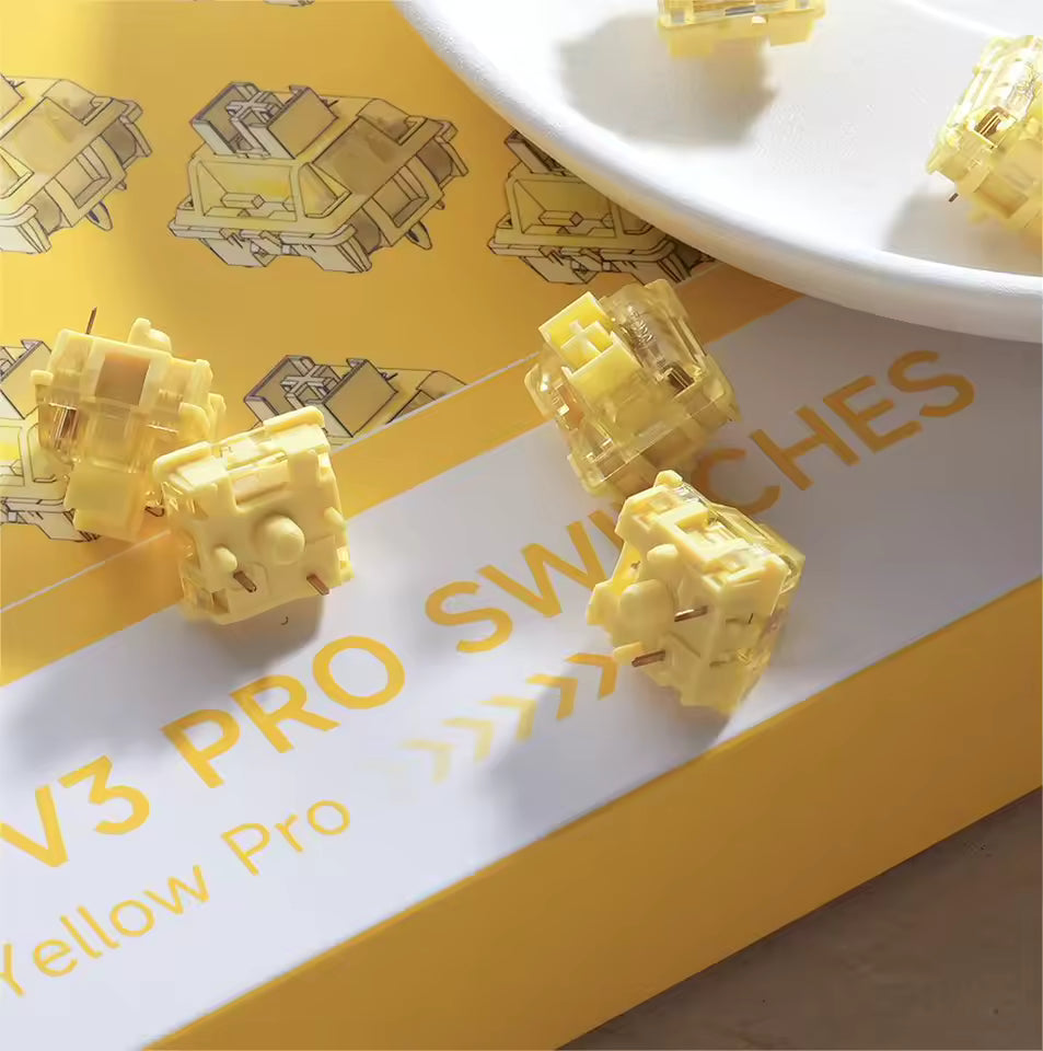 Akko V3 Pro – Cream Yellow Linear 45pcs