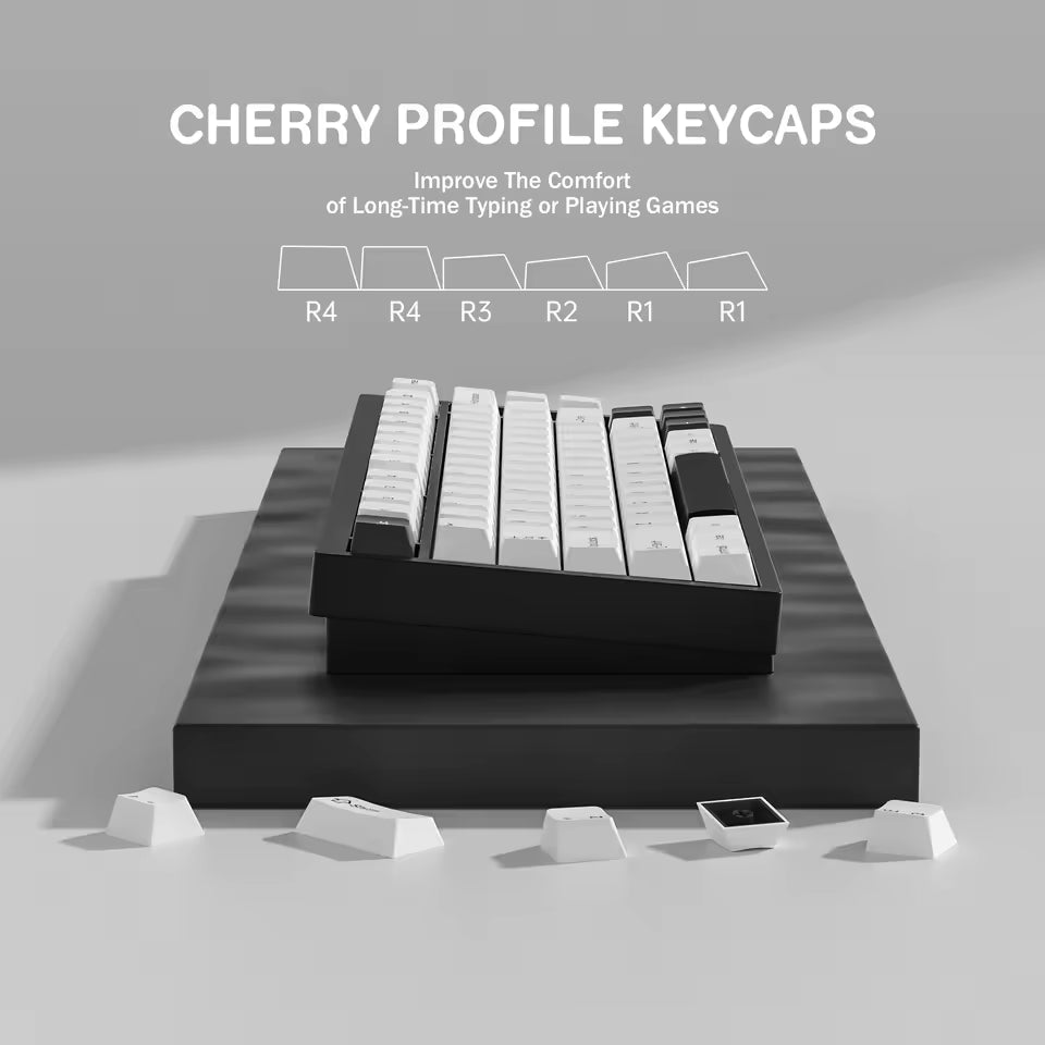 KBDiy Bow – 174 Keys PBT Cherry Profile