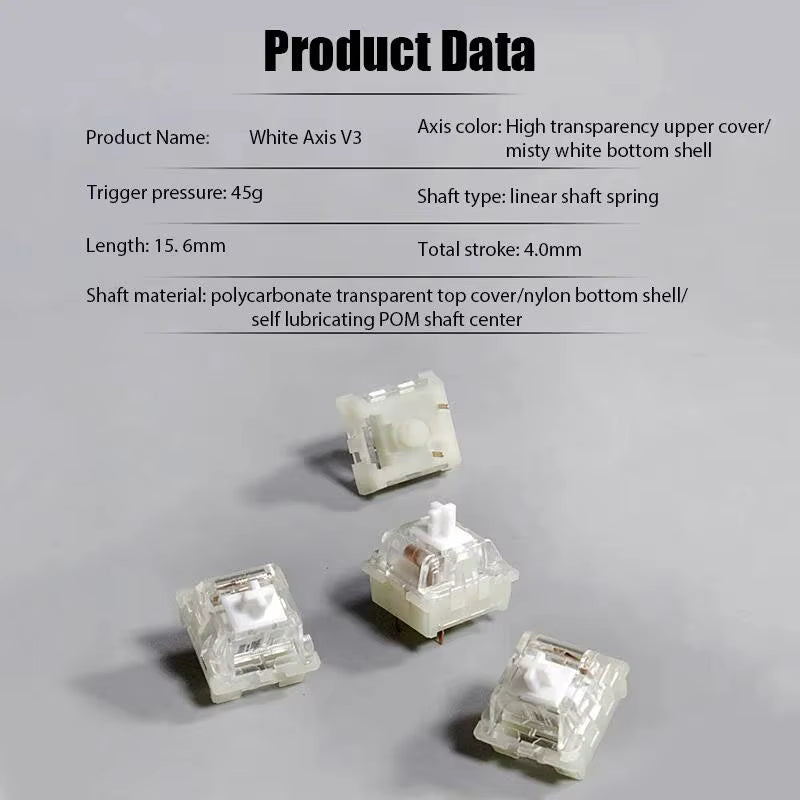 KTT Kang White V3 Linear - 90pcs